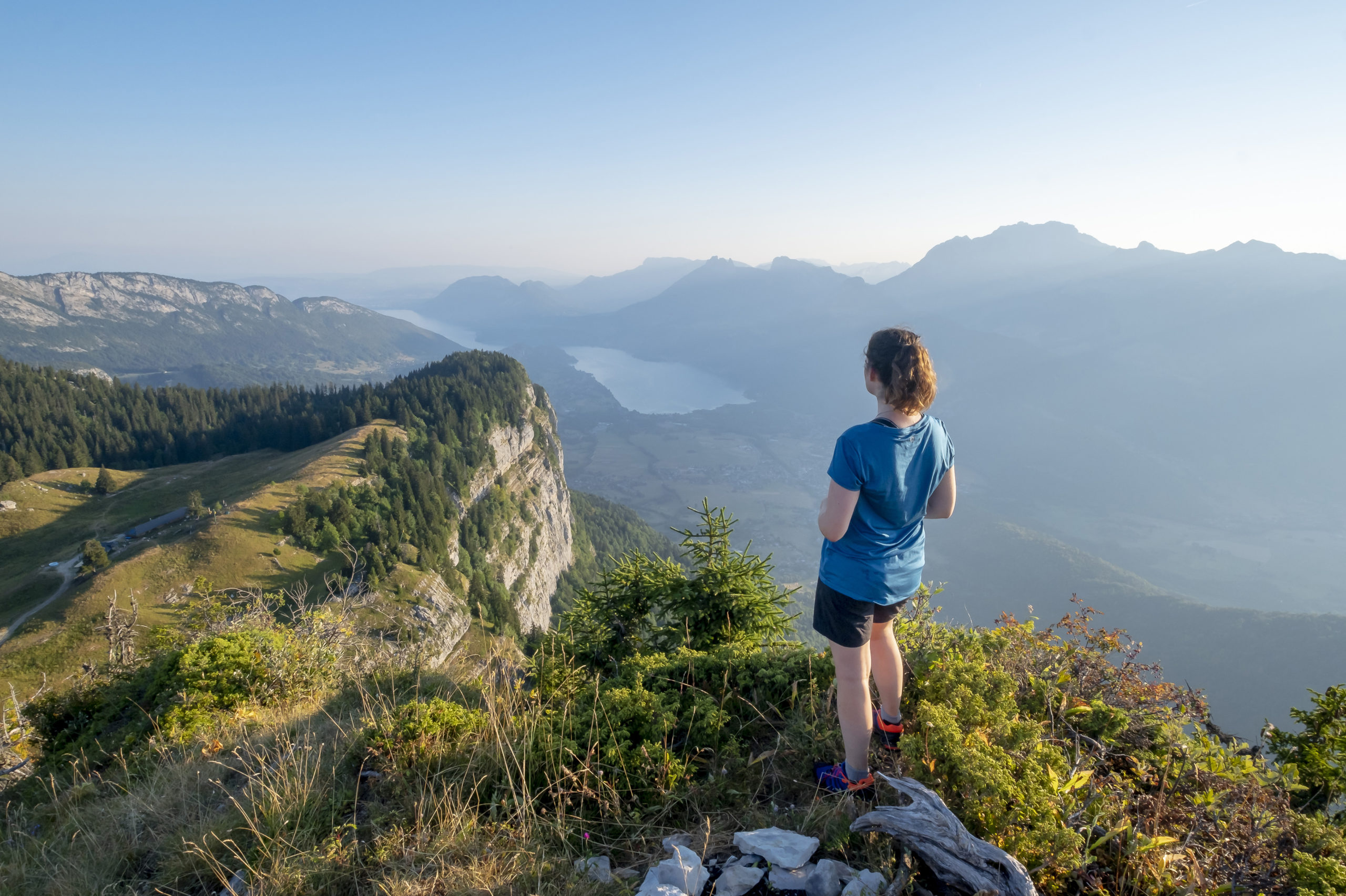 Balade sur les sommets autour du Lacd 'Annecy