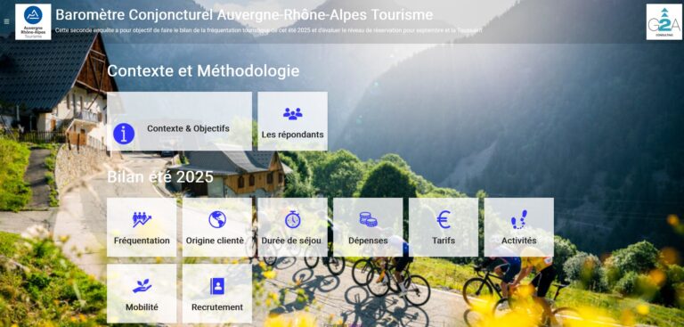 Baromètre conjoncturel estival adhérez
